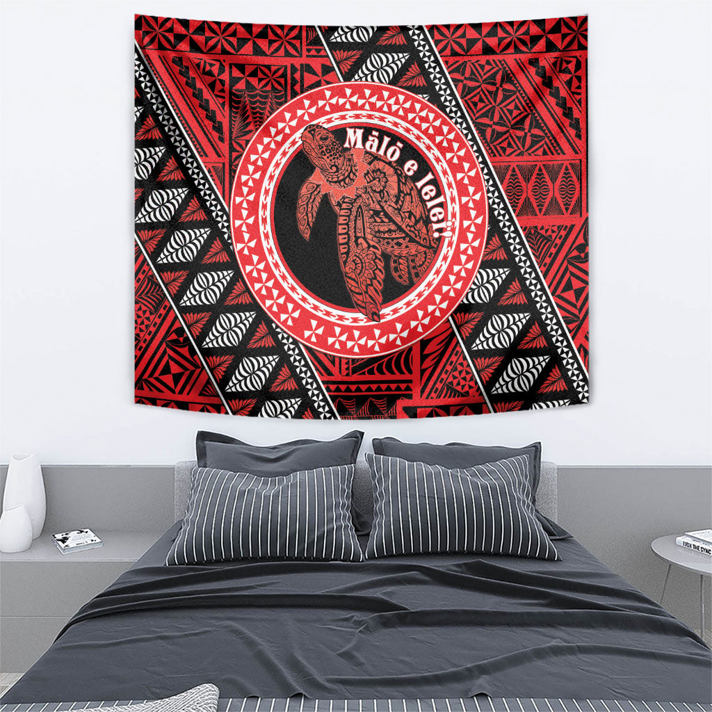 Tonga Language Week Tapestry Heilala Turtle Malo E Lelei LT22 - Polynesian Pride
