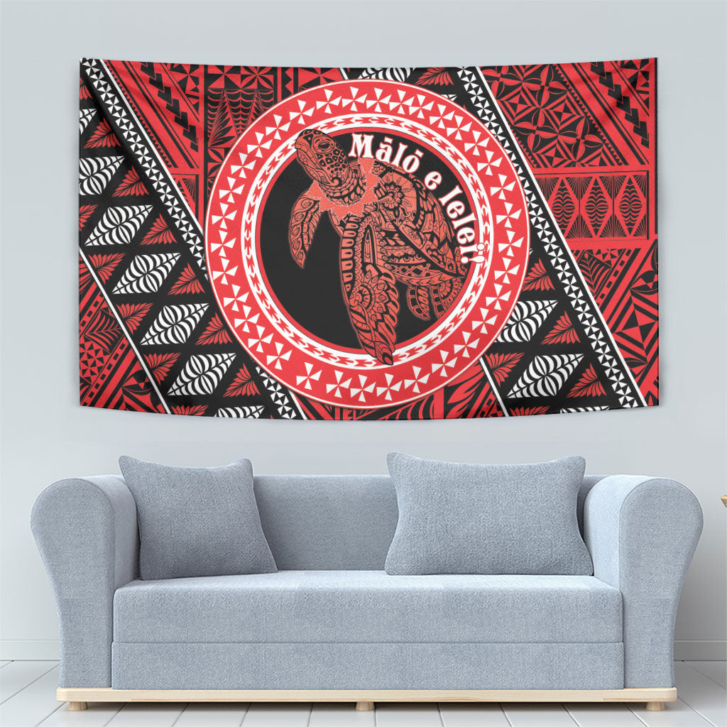 Tonga Language Week Tapestry Heilala Turtle Malo E Lelei LT22 - Polynesian Pride