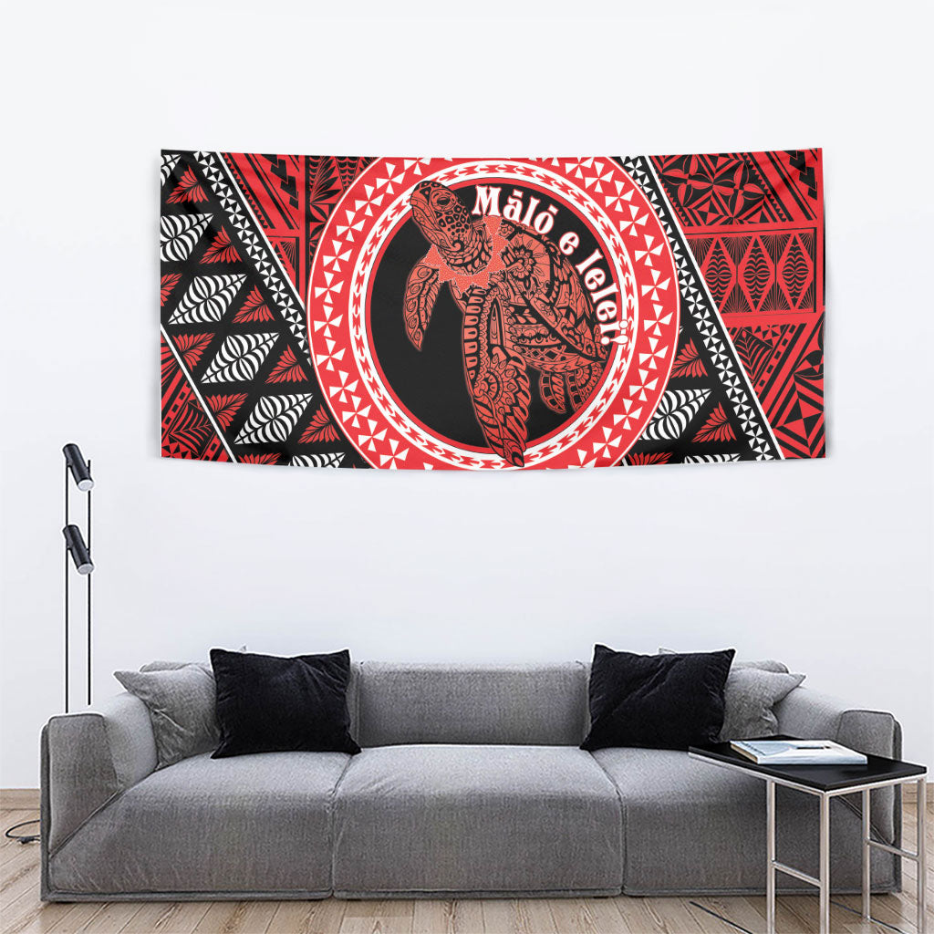 Tonga Language Week Tapestry Heilala Turtle Malo E Lelei LT22 - Polynesian Pride