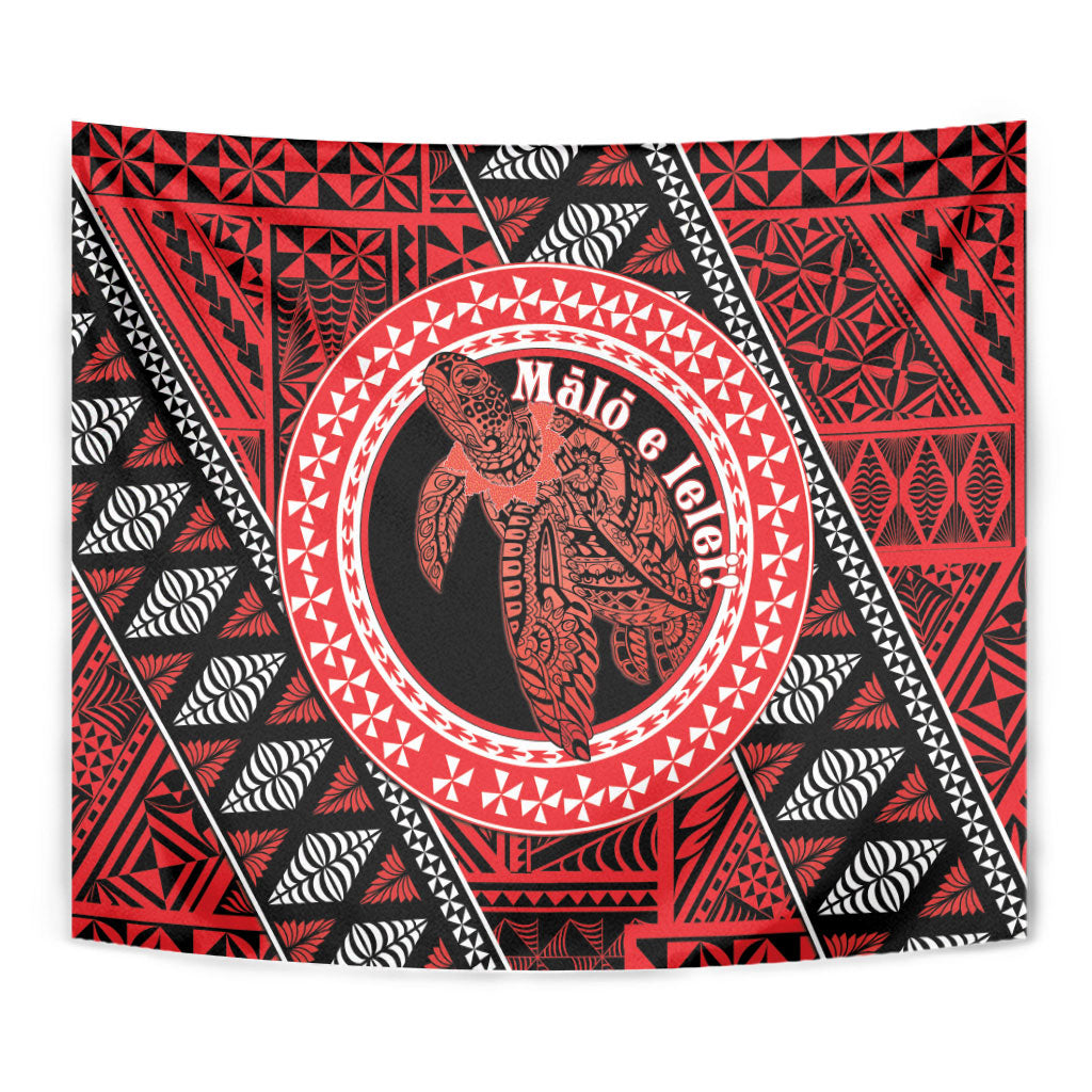 Tonga Language Week Tapestry Heilala Turtle Malo E Lelei LT22 - Polynesian Pride