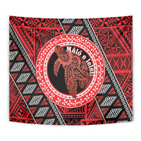 Tonga Language Week Tapestry Heilala Turtle Malo E Lelei LT22 - Polynesian Pride