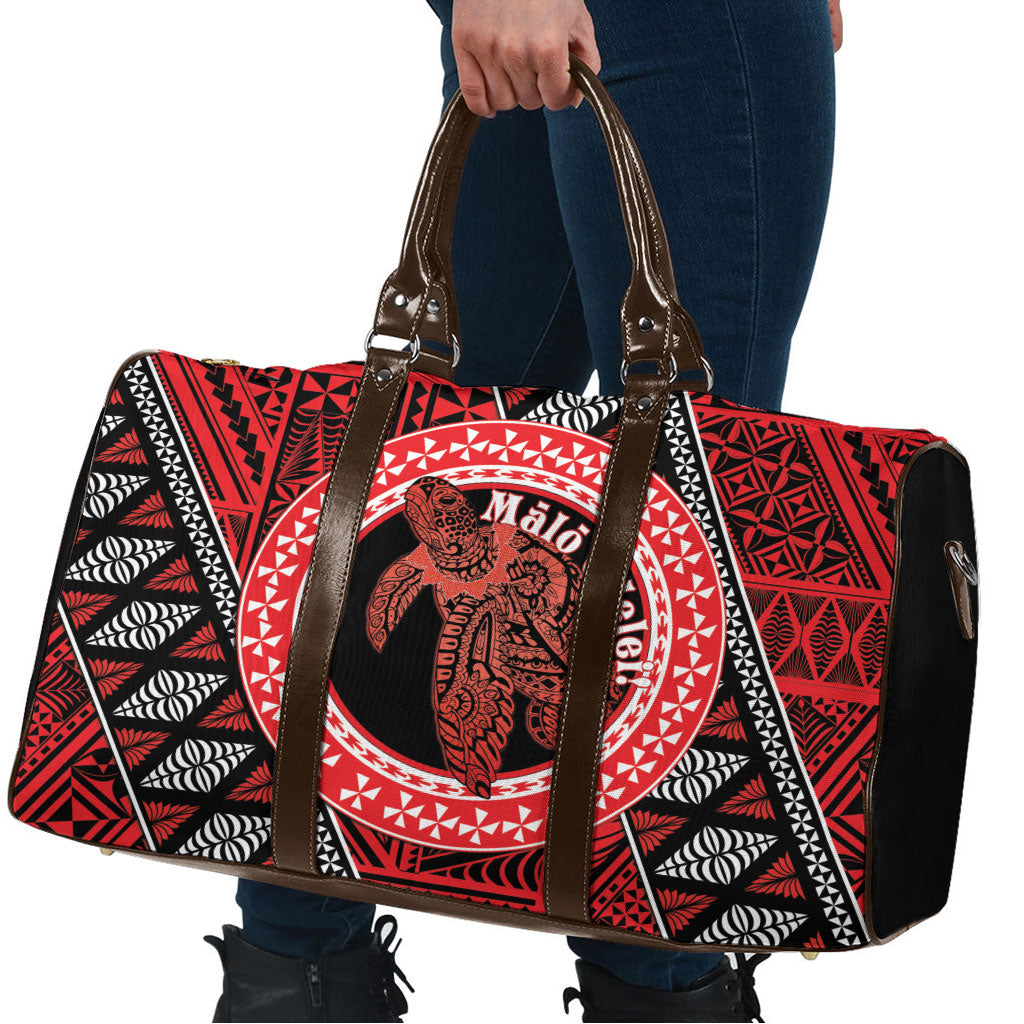 Tonga Language Week Travel Bag Heilala Turtle Malo E Lelei LT22 - Polynesian Pride