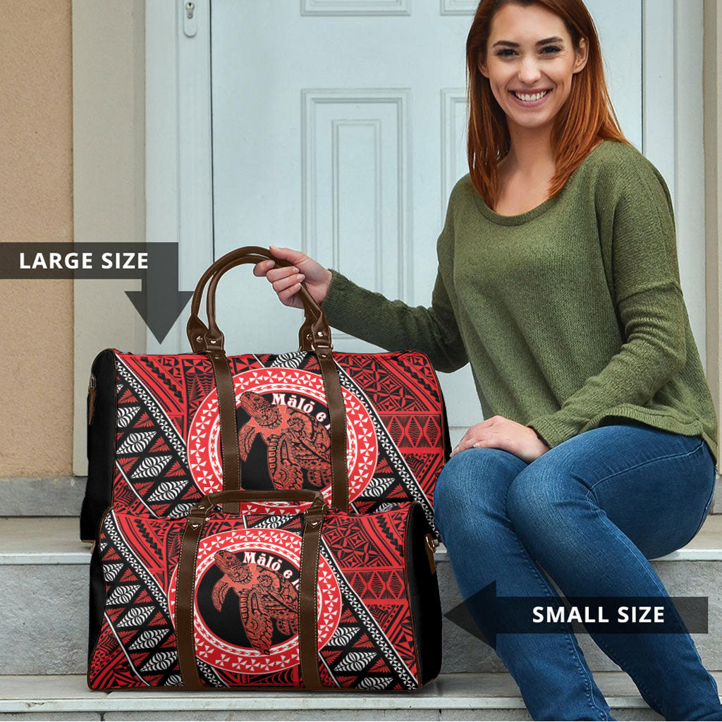 Tonga Language Week Travel Bag Heilala Turtle Malo E Lelei LT22 - Polynesian Pride