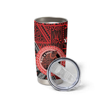 Personalised Tonga Language Week Tumbler Cup Heilala Turtle Malo E Lelei LT22 - Polynesian Pride
