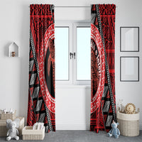 Tonga Language Week Window Curtain Heilala Turtle Malo E Lelei LT22 - Polynesian Pride