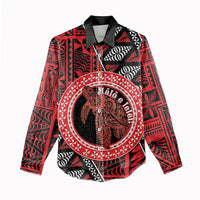 Personalised Tonga Language Week Women Casual Shirt Heilala Turtle Malo E Lelei LT22 - Polynesian Pride
