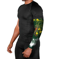 Kea Bird Kowhai New Zealand Arm Sleeves Mountain Landscape Maori Art LT22 - Polynesian Pride
