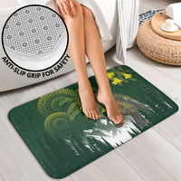 Kea Bird Kowhai New Zealand Bathroom Set Mountain Landscape Maori Art