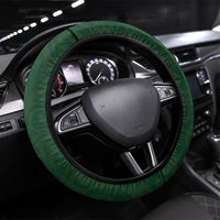 Kea Bird Kowhai New Zealand Steering Wheel Cover Mountain Landscape Maori Art LT22 Universal Fit Green - Polynesian Pride
