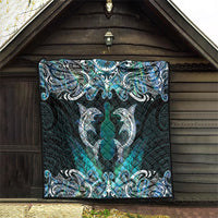 New Zealand Kotiate Weapon Quilt Aotearoa Mango Paua Shell Maori Pattern LT22 - Polynesian Pride