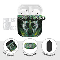 New Zealand Mere Pounamu Weapon AirPods Case Aotearoa Mango Paua Shell Maori Pattern LT22 - Polynesian Pride