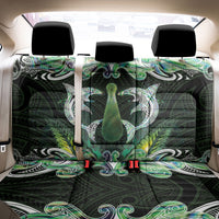 New Zealand Mere Pounamu Weapon Back Car Seat Cover Aotearoa Mango Paua Shell Maori Pattern LT22 - Polynesian Pride