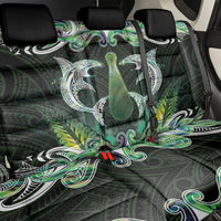 New Zealand Mere Pounamu Weapon Back Car Seat Cover Aotearoa Mango Paua Shell Maori Pattern LT22 - Polynesian Pride
