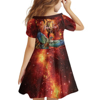 New Zealand Kea Bird Matariki Personalised Family Matching Off Shoulder Maxi Dress and Hawaiian Shirt Silver Fern Maori Pattern LT22 - Polynesian Pride