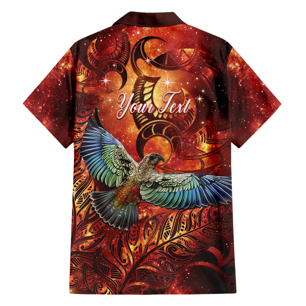 New Zealand Kea Bird Matariki Personalised Family Matching Puletasi and Hawaiian Shirt Silver Fern Maori Pattern LT22 - Polynesian Pride