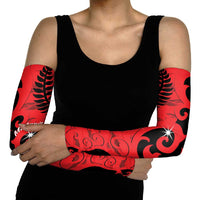 New Zealand Matariki Arm Sleeves Maori New Year Koru Pattern