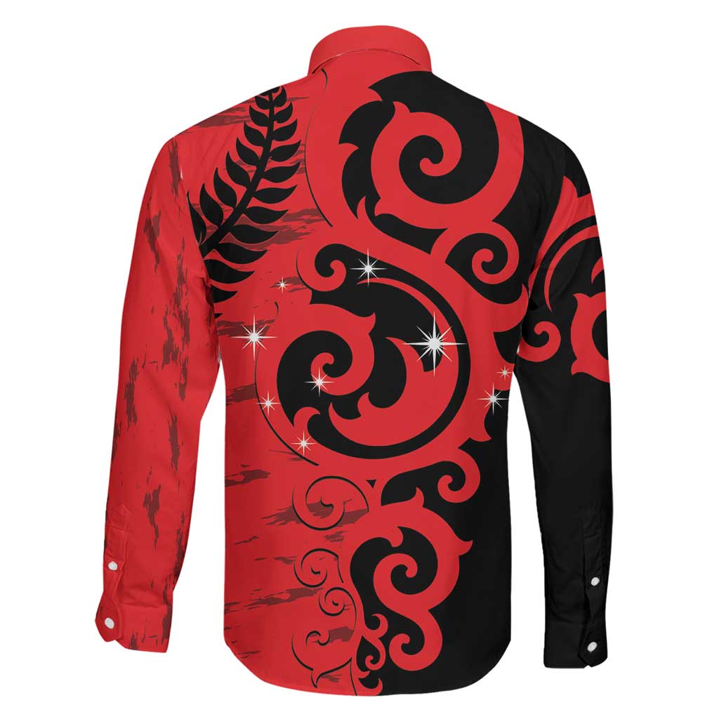 New Zealand Matariki Family Matching Tank Maxi Dress and Hawaiian Shirt Maori New Year Koru Pattern LT22 - Polynesian Pride