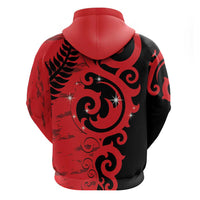 New Zealand Matariki Hoodie Maori New Year Koru Pattern