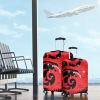New Zealand Matariki Luggage Cover Maori New Year Koru Pattern