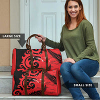 New Zealand Matariki Travel Bag Maori New Year Koru Pattern