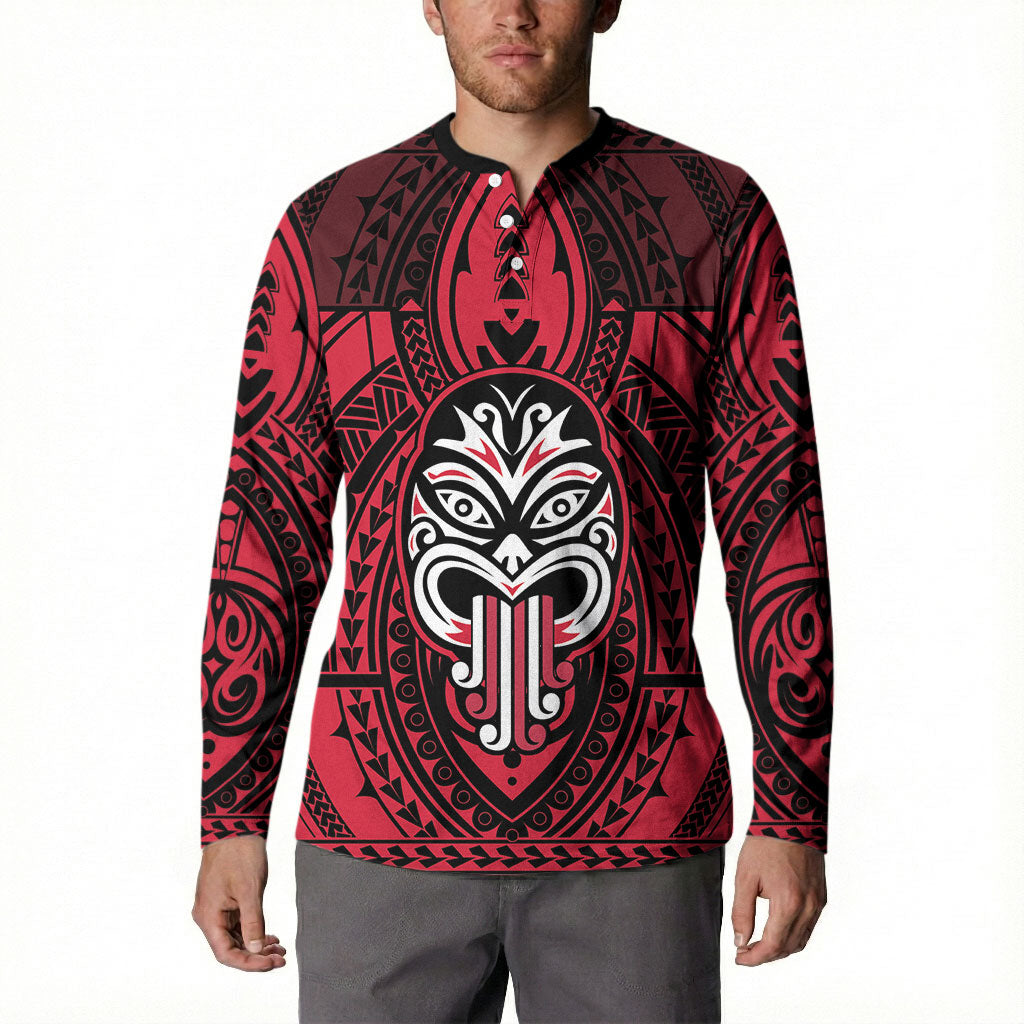 New Zealand Maori Language Week Button Sweatshirt Te Wiki O Te Reo Maori Hei Tiki LT22 - Polynesian Pride