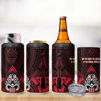 New Zealand Maori Language Week 4 in 1 Can Cooler Tumbler Te Wiki O Te Reo Maori Hei Tiki LT22 - Polynesian Pride