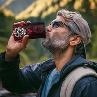 New Zealand Maori Language Week 4 in 1 Can Cooler Tumbler Te Wiki O Te Reo Maori Hei Tiki LT22 - Polynesian Pride