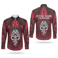 New Zealand Maori Language Week Couples Matching Summer Maxi Dress and Long Sleeve Button Shirt Te Wiki O Te Reo Maori Hei Tiki LT22 - Polynesian Pride