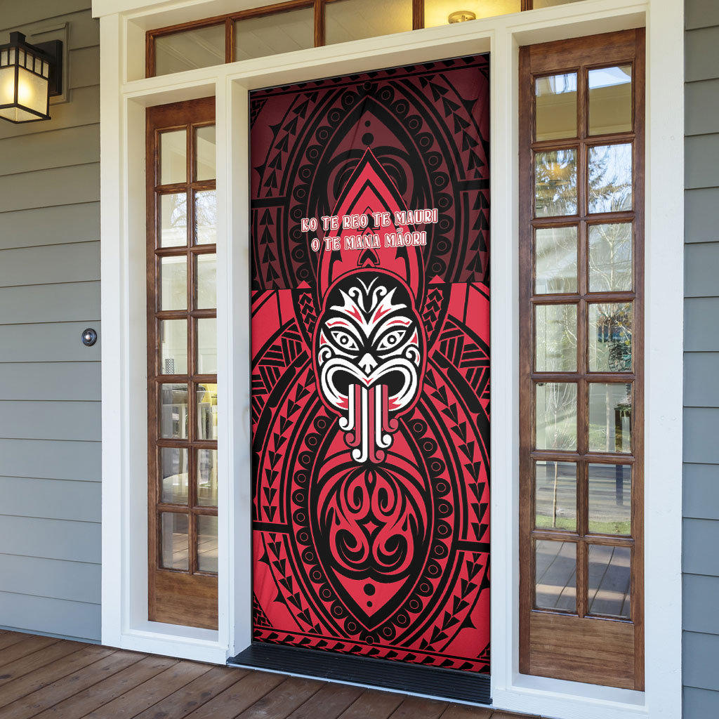 New Zealand Maori Language Week Door Cover Te Wiki O Te Reo Maori Hei Tiki LT22 - Polynesian Pride