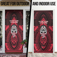 New Zealand Maori Language Week Door Cover Te Wiki O Te Reo Maori Hei Tiki LT22 - Polynesian Pride