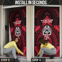 New Zealand Maori Language Week Door Cover Te Wiki O Te Reo Maori Hei Tiki LT22 - Polynesian Pride