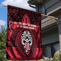 New Zealand Maori Language Week Garden Flag Te Wiki O Te Reo Maori Hei Tiki LT22 - Polynesian Pride
