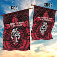 New Zealand Maori Language Week Garden Flag Te Wiki O Te Reo Maori Hei Tiki LT22 - Polynesian Pride