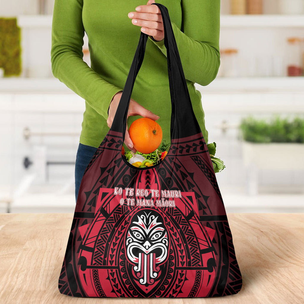 New Zealand Maori Language Week Grocery Bag Te Wiki O Te Reo Maori Hei Tiki LT22 - Polynesian Pride