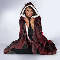 New Zealand Maori Language Week Hooded Blanket Te Wiki O Te Reo Maori Hei Tiki LT22 - Polynesian Pride