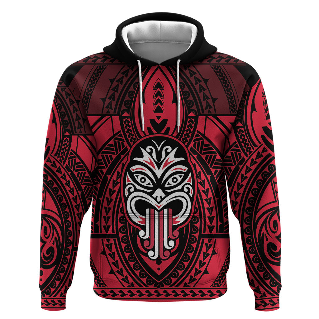 New Zealand Maori Language Week Hoodie Te Wiki O Te Reo Maori Hei Tiki LT22 Pullover Hoodie Red - Polynesian Pride
