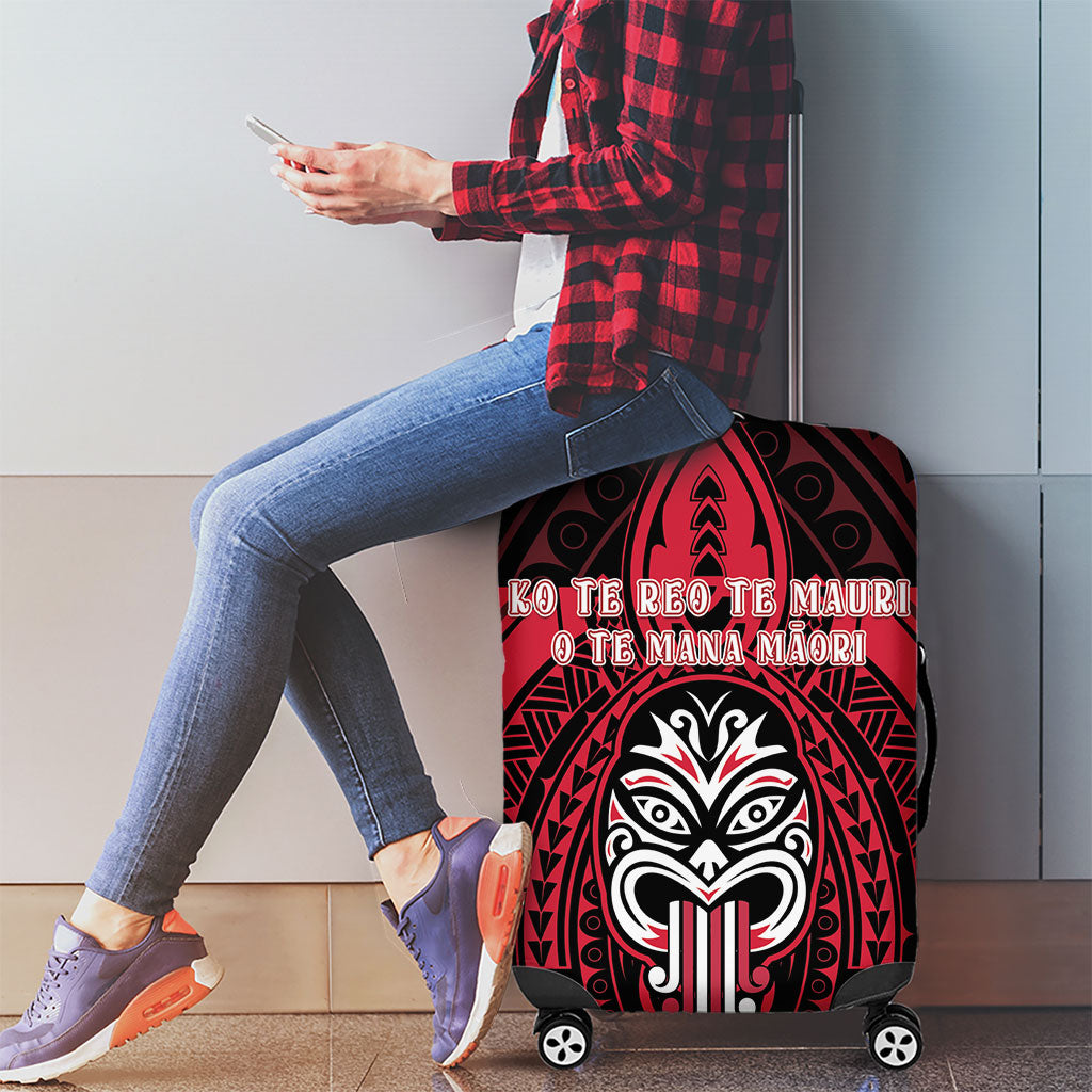 New Zealand Maori Language Week Luggage Cover Te Wiki O Te Reo Maori Hei Tiki LT22 - Polynesian Pride