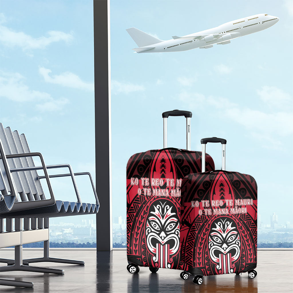 New Zealand Maori Language Week Luggage Cover Te Wiki O Te Reo Maori Hei Tiki LT22 - Polynesian Pride