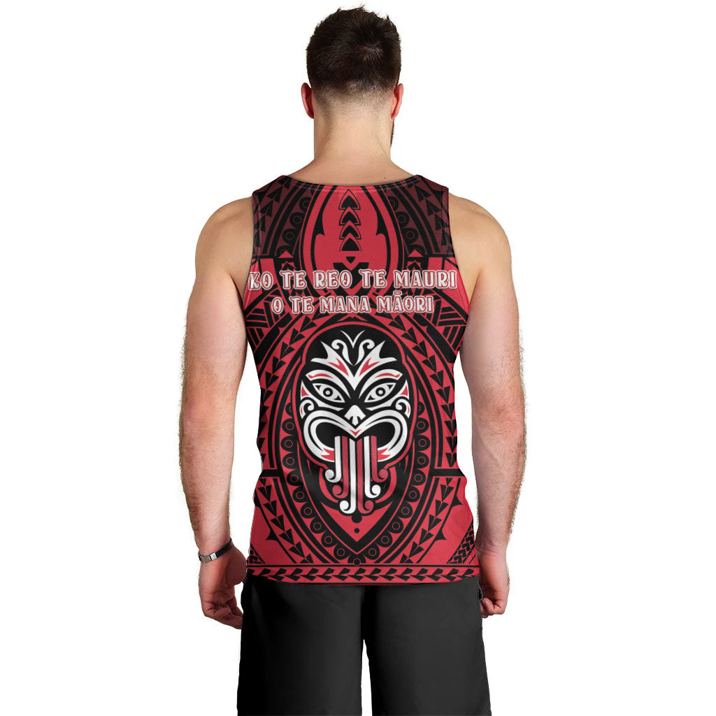 New Zealand Maori Language Week Men Tank Top Te Wiki O Te Reo Maori Hei Tiki LT22 - Polynesian Pride
