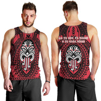 New Zealand Maori Language Week Men Tank Top Te Wiki O Te Reo Maori Hei Tiki LT22 - Polynesian Pride