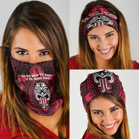 New Zealand Maori Language Week Neck Gaiter Te Wiki O Te Reo Maori Hei Tiki LT22 - Polynesian Pride