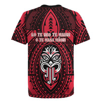 New Zealand Maori Language Week Rugby Jersey Te Wiki O Te Reo Maori Hei Tiki LT22 - Polynesian Pride