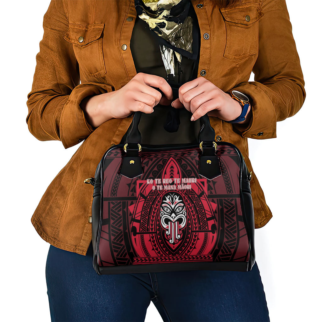 New Zealand Maori Language Week Shoulder Handbag Te Wiki O Te Reo Maori Hei Tiki LT22 - Polynesian Pride