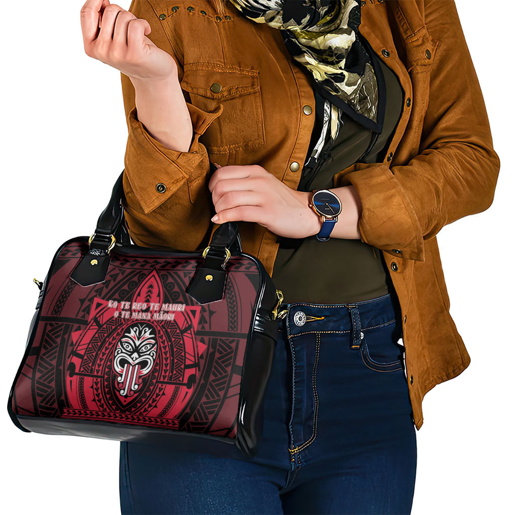New Zealand Maori Language Week Shoulder Handbag Te Wiki O Te Reo Maori Hei Tiki LT22 - Polynesian Pride