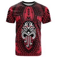 New Zealand Maori Language Week T Shirt Te Wiki O Te Reo Maori Hei Tiki LT22 Red - Polynesian Pride
