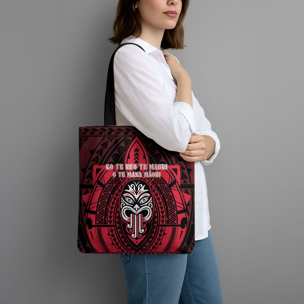 New Zealand Maori Language Week Tote Bag Te Wiki O Te Reo Maori Hei Tiki LT22 - Polynesian Pride