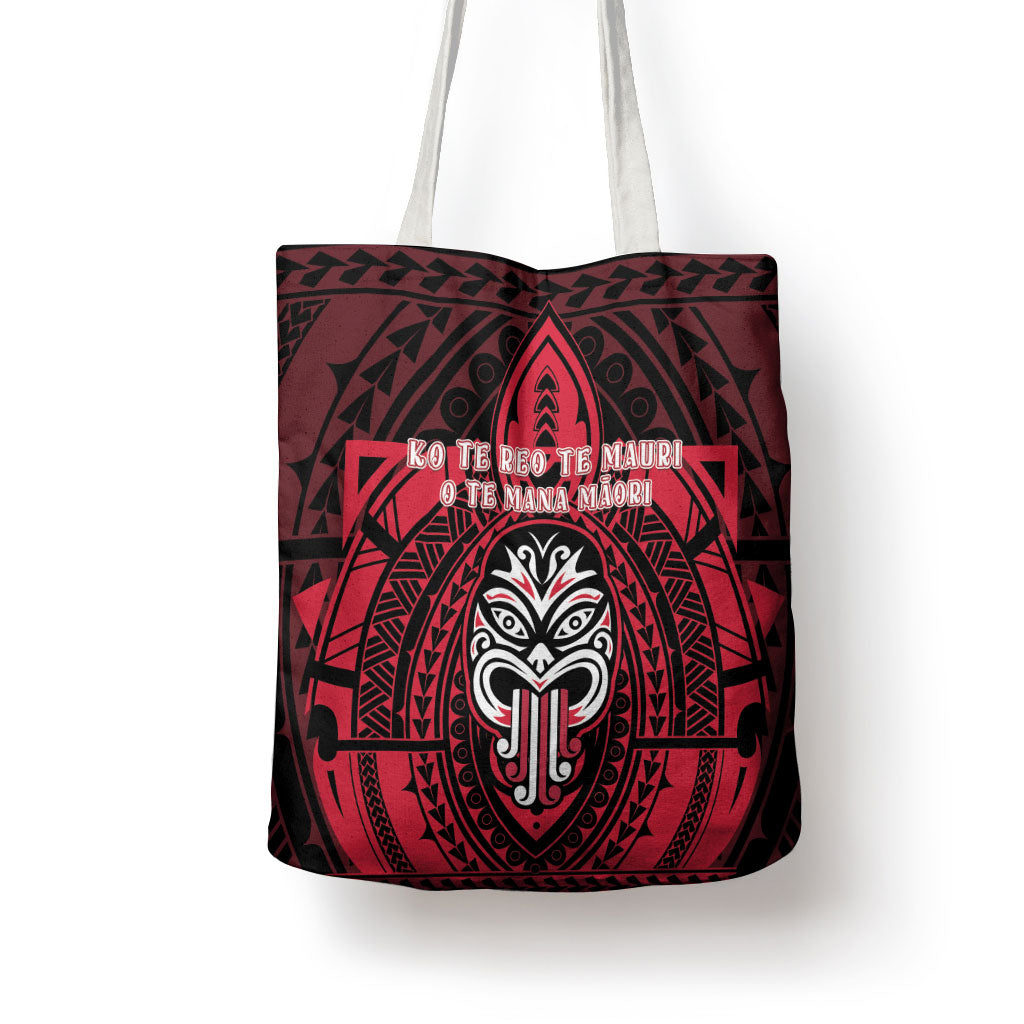 New Zealand Maori Language Week Tote Bag Te Wiki O Te Reo Maori Hei Tiki LT22 - Polynesian Pride