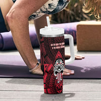 New Zealand Maori Language Week Tumbler With Handle Te Wiki O Te Reo Maori Hei Tiki LT22 - Polynesian Pride