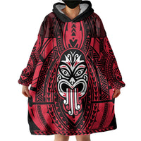 New Zealand Maori Language Week Wearable Blanket Hoodie Te Wiki O Te Reo Maori Hei Tiki LT22 - Polynesian Pride