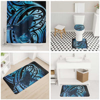 New Zealand Matariki Bathroom Set Maori Humpback Whale Galaxy